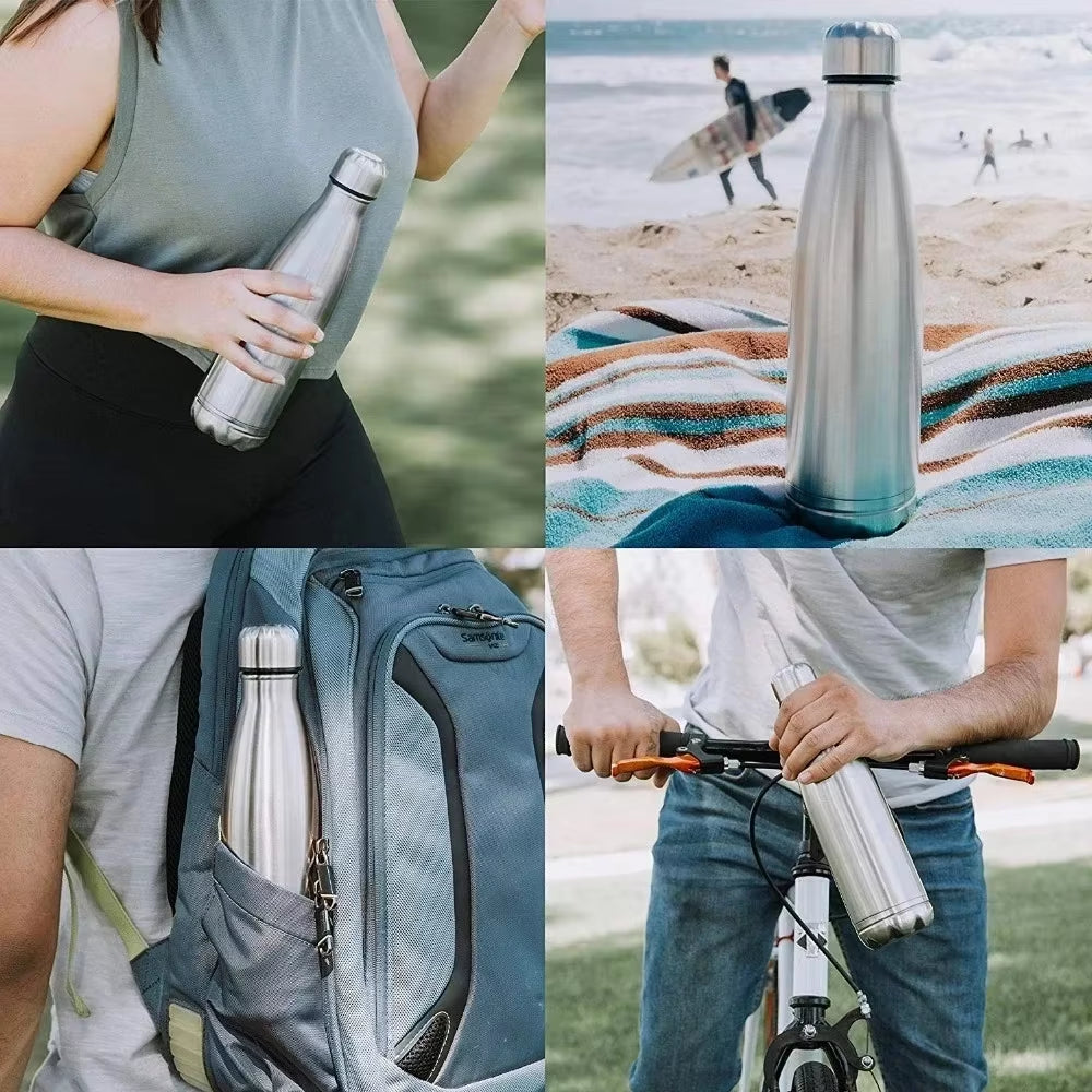 750Ml Portable Diversion Water Bottle Secret Stash Pill Organizer Can Safe with Hidden Money Compartment and Key Ring
