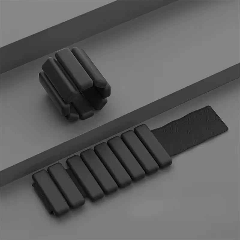 450/900G Wrist Weights Bracelet Adjustable Fitness Pesas Muñequera Silicone Ankle Weights Strap Outdoor Yoga Weighted Wristbands