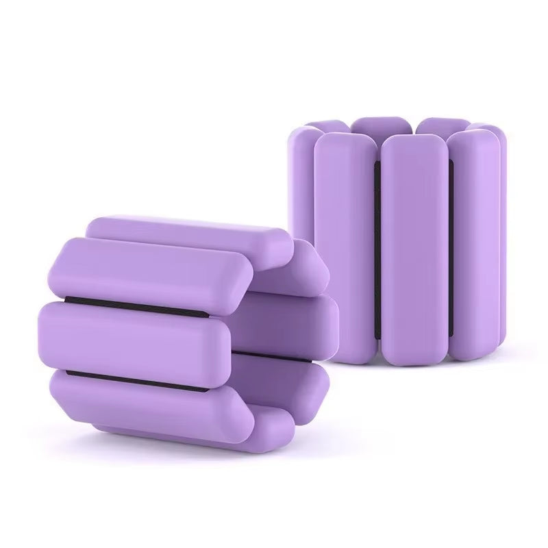 450/900G Wrist Weights Bracelet Adjustable Fitness Pesas Muñequera Silicone Ankle Weights Strap Outdoor Yoga Weighted Wristbands