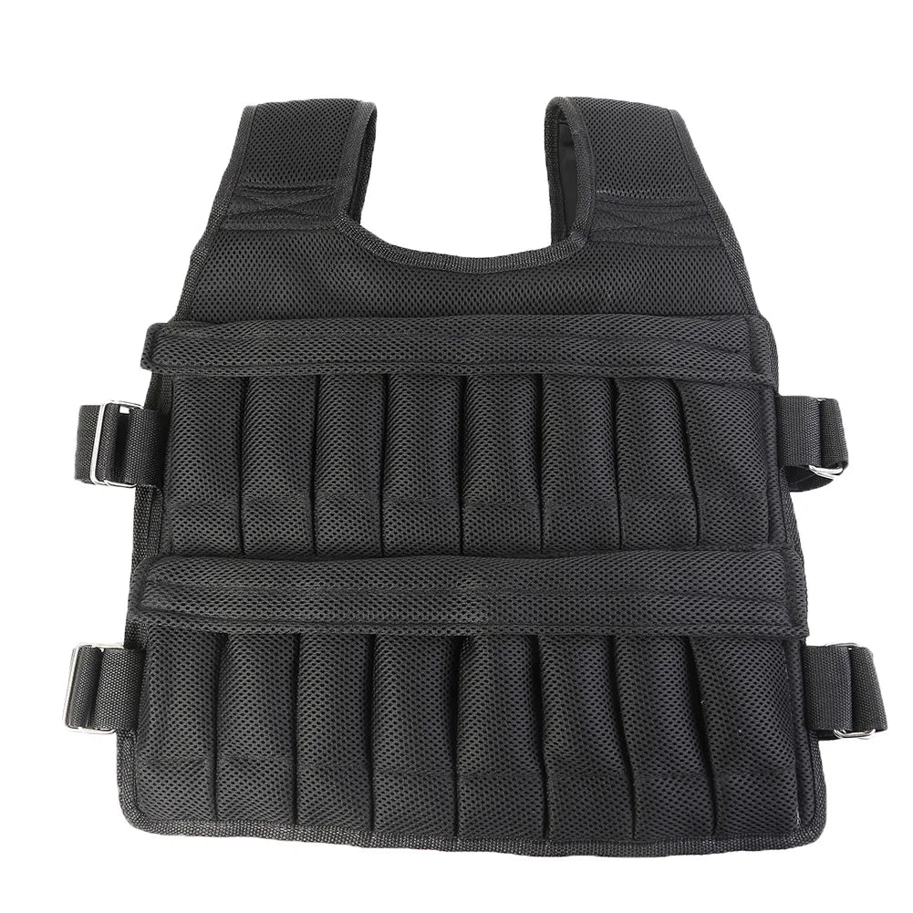 3/15/35Kg Weighted Jacket Adjustable Workout Weight Jacket Weighted Exercise Vest for Running Training Workout Jogging Walking