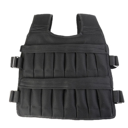 3/15/35Kg Weighted Jacket Adjustable Workout Weight Jacket Weighted Exercise Vest for Running Training Workout Jogging Walking