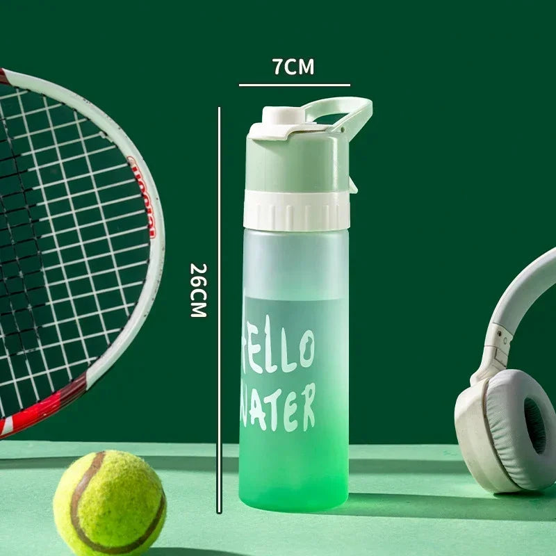 700Ml Water Bottle for Outdoor Sport Fitness Water Cup Large Capacity Spray Bottle BPA Free Drinkware Travel Bottles