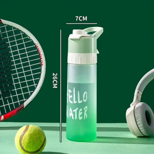 700Ml Water Bottle for Outdoor Sport Fitness Water Cup Large Capacity Spray Bottle BPA Free Drinkware Travel Bottles