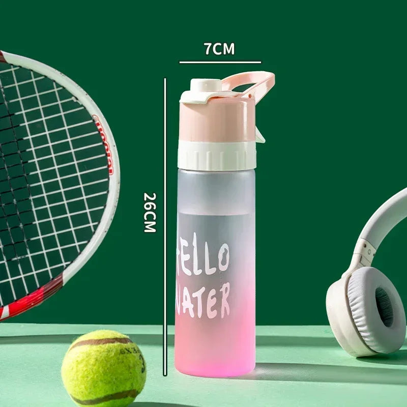 700Ml Water Bottle for Outdoor Sport Fitness Water Cup Large Capacity Spray Bottle BPA Free Drinkware Travel Bottles