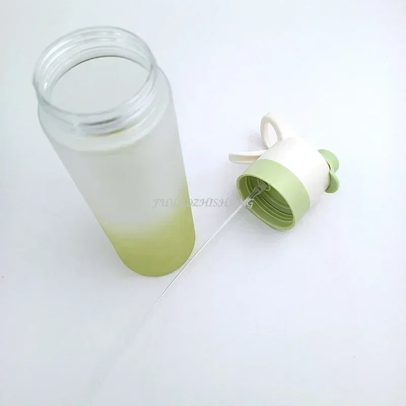 700Ml Water Bottle for Outdoor Sport Fitness Water Cup Large Capacity Spray Bottle BPA Free Drinkware Travel Bottles