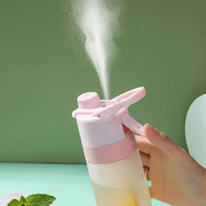 700Ml Water Bottle for Outdoor Sport Fitness Water Cup Large Capacity Spray Bottle BPA Free Drinkware Travel Bottles