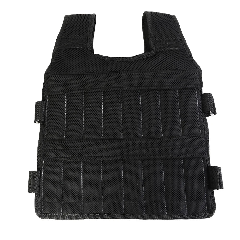 3/15/35Kg Weighted Jacket Adjustable Workout Weight Jacket Weighted Exercise Vest for Running Training Workout Jogging Walking