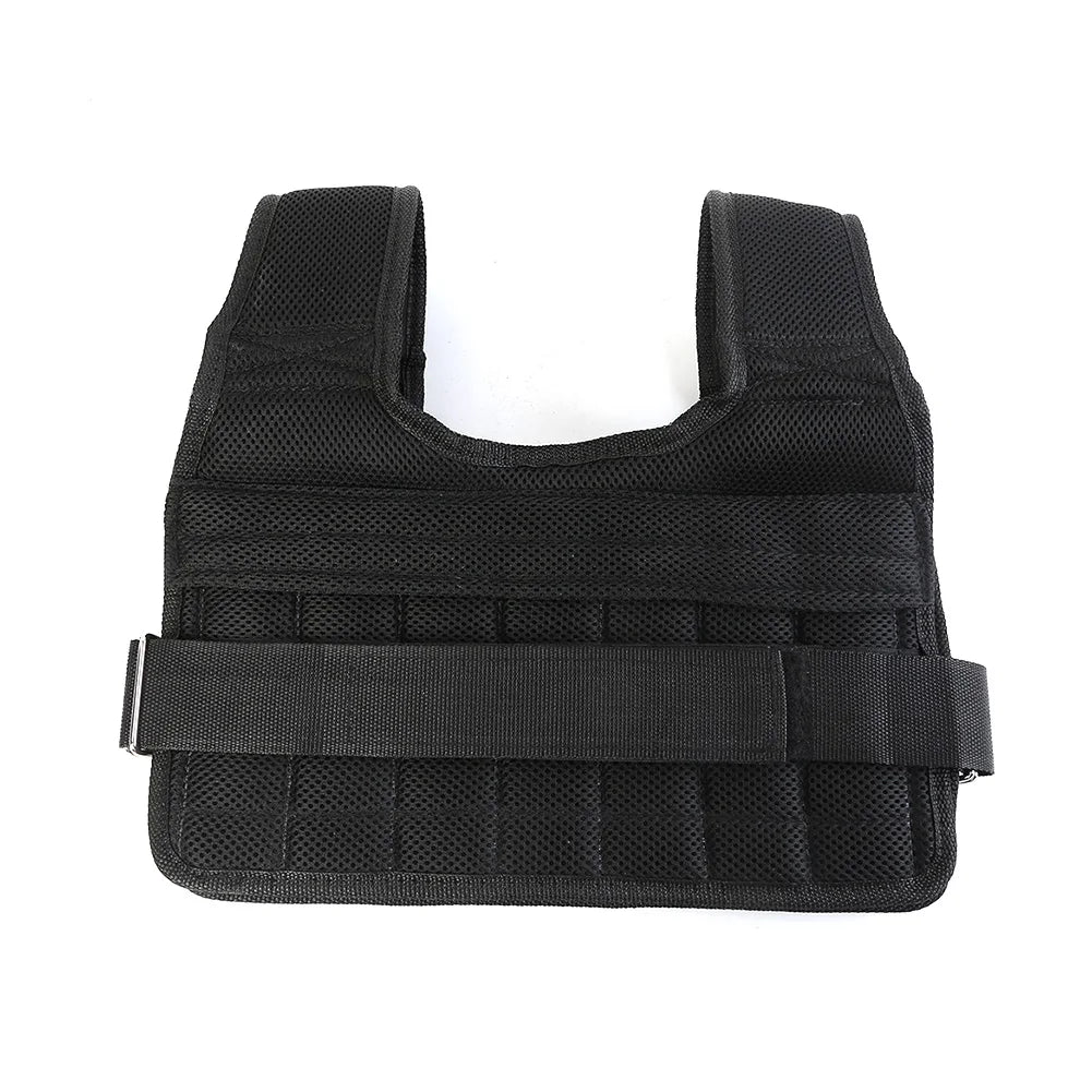 3/15/35Kg Weighted Jacket Adjustable Workout Weight Jacket Weighted Exercise Vest for Running Training Workout Jogging Walking
