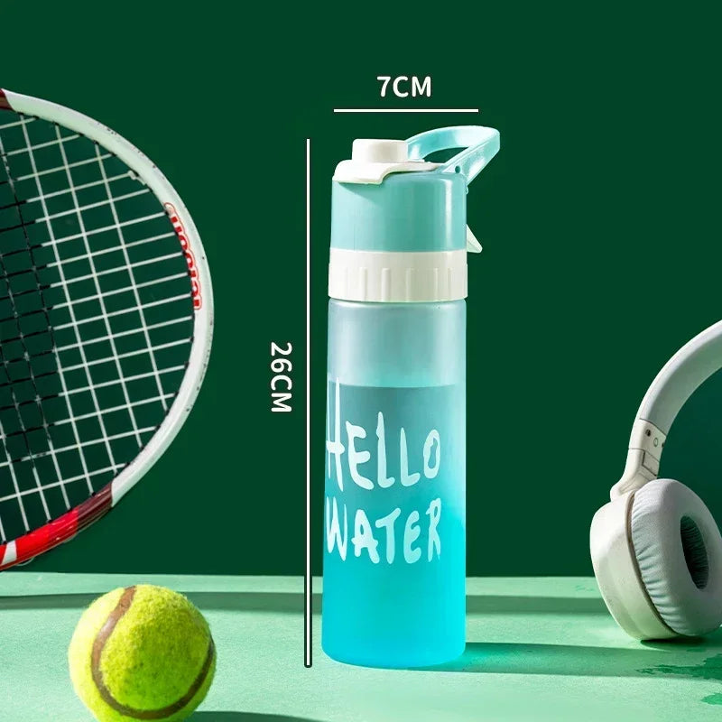 700Ml Water Bottle for Outdoor Sport Fitness Water Cup Large Capacity Spray Bottle BPA Free Drinkware Travel Bottles